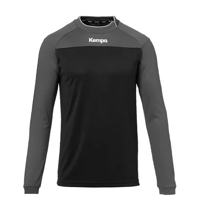 Лонгслив мужской Kempa Prime Shirt Black/Grey 2002293-01