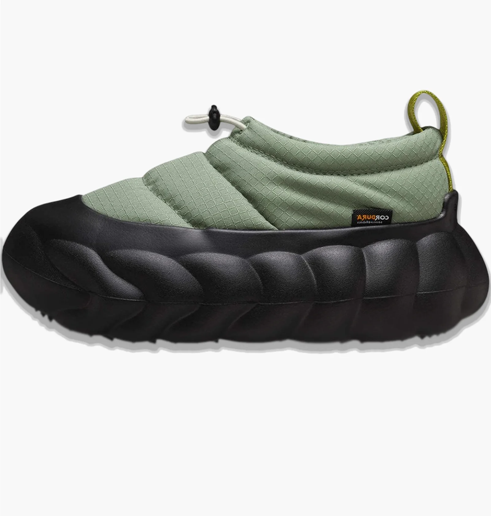 ᐉ Кроссовки мужские CROCS Overpuff Cordura Shorty Green 210920