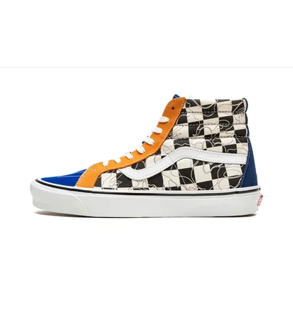 Кеди унісекс Vans Sk8-Hi 38 Dx Beige/Black VN0A38GF7BM