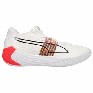 Кроссовки мужские Puma Fusion Nitro Spectra Basketball Shoes White 195684-01