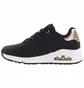 Кросівки жіночі Skechers Uno Black 177094-BLK
