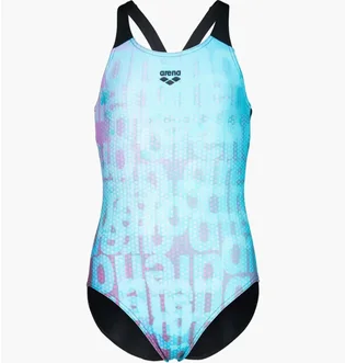 Купальник детский Arena Multi Colours Swimsuit V Back Light Blue 009007-509