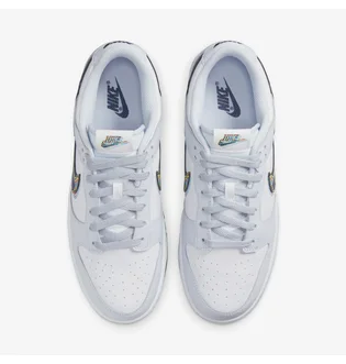 Кроссовки мужские Nike Dunk Low 3D Swoosh Grey Dv6482-100