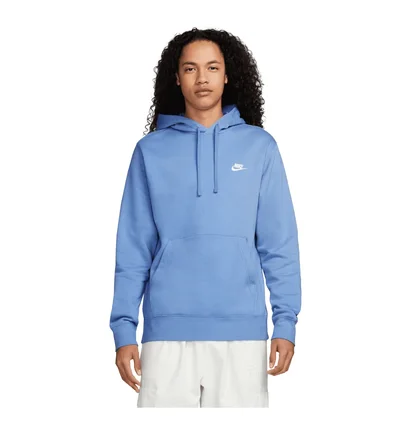 Худі чоловіче Nike Club Fleece Hoody Light Blue BV2654-450