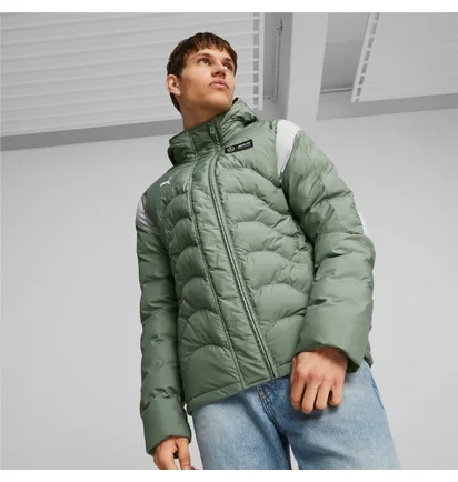 Пуховик чоловічий Puma Mercedes-Amg Petronas Mt7 Ecolite Olive 621146-07