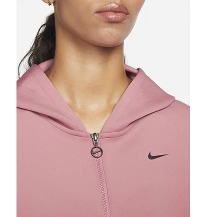 Худи женское Nike Dri-Fit WomenS Graphic 1/2-Zip Training Hoodie Pink DQ6302-667