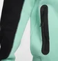 Толстовка мужская Nike Sportswear Tech Fleece Windrunner Black/Turquoise HF4432-349