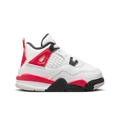 Кросівки дитячі Air Jordan 4 Retro Red Cement White BQ7670-161