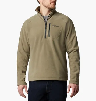 Кофта мужская Columbia Fast Trek Iii Half Zip Fleece Olive 1553511-398