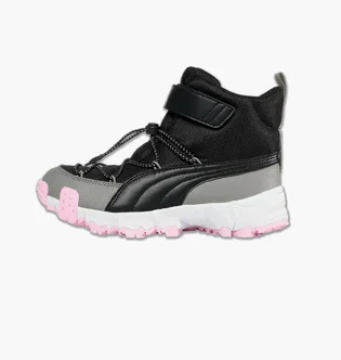 Сапоги детские Puma Maka V Jr Black/Grey 192533-06