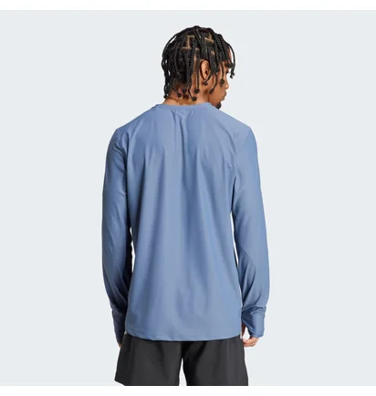 Лонгслив мужской Adidas Own The Run Long Sleeve Blue IN1488