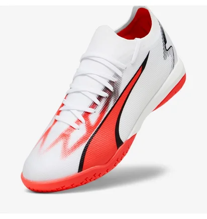 Футзалки мужские Puma Ultra Match It Football Boots White 107522-01