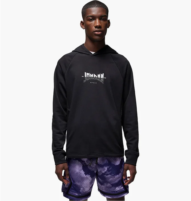 Худи мужское Air Jordan Dri-Fit Sport Black FQ6808-010