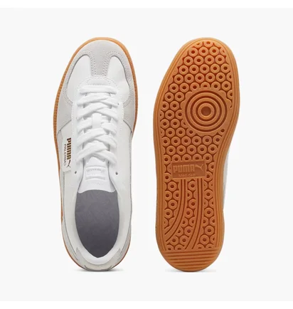 Кроссовки унисекс Puma Palermo Leather Sneakers Grey 396464-12