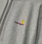 Худі чоловіче Carhartt American Script Hoodie Grey I028279-V6XX