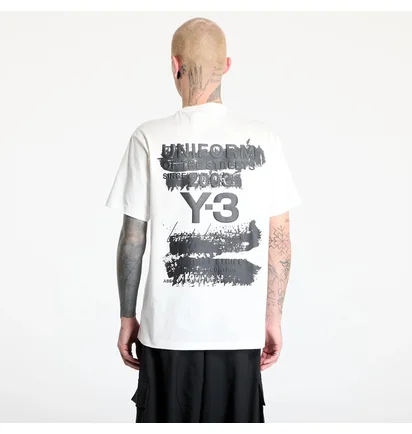 Футболка унисекс Y-3 Graphic White Y-6762CDA6AD3276589DF4CF2EBB