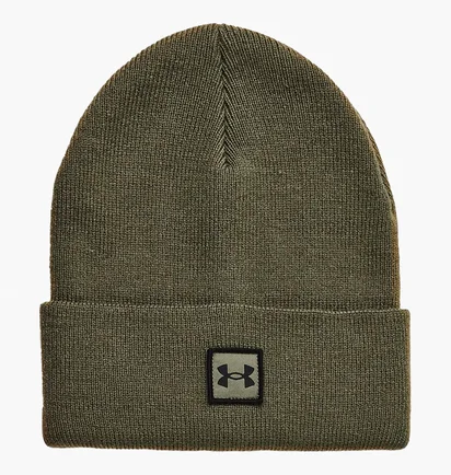Шапка чоловіча Under Armour Halftime Cuff Olive 1373155-390