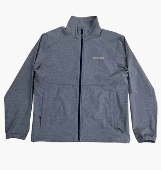 Ветровка мужская Columbia Heather Canyon Non Hooded Waterproof Grey EO1306-465