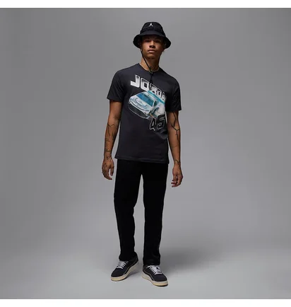 Футболка мужская Air Jordan M Car Ss Crew Black IB7351-045