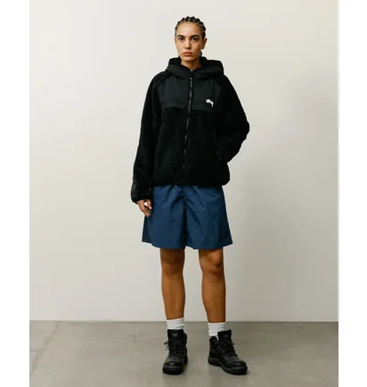 Толстовка мужская Stussy Sherpa Black 118530-0001