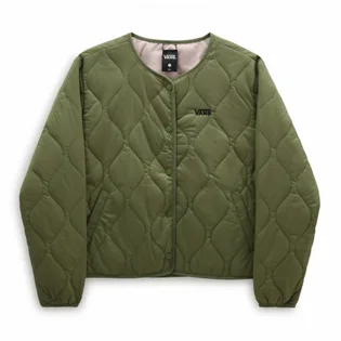 Куртка жіноча Vans Forces Os Short Rev Liner Jacket Green VN0A7RNGCDK