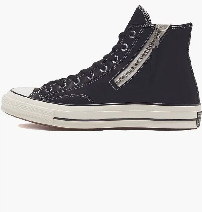 Кеды унисекс Converse Chuck 70 Side Zip High Black 166721C