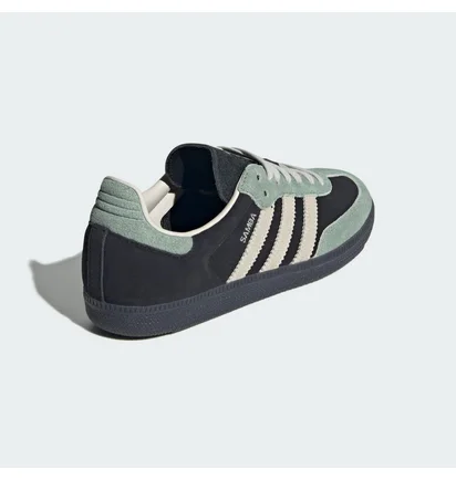 Кросівки жіночі Adidas Samba Og Black/Green JI2680