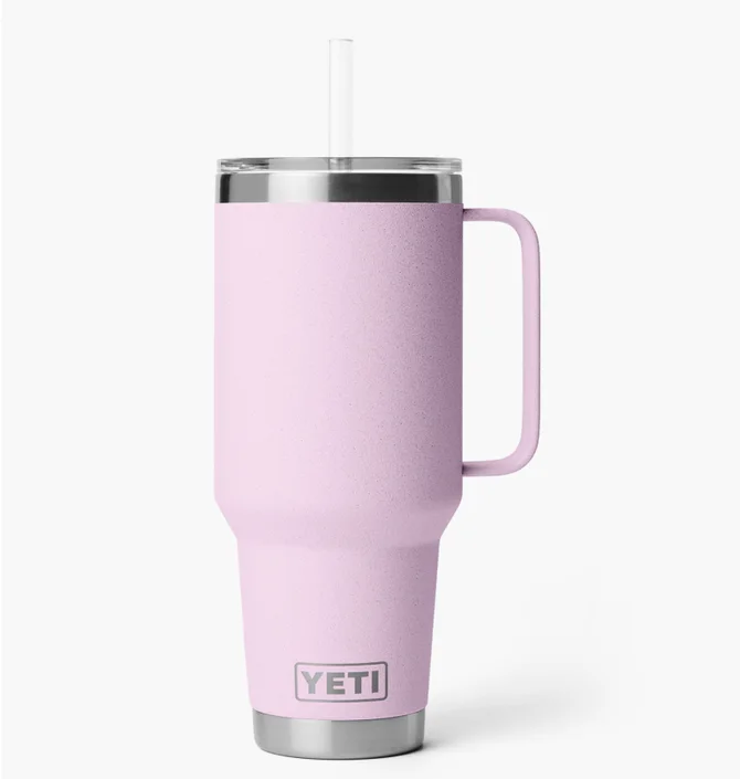 Термокружка Yeti Rambler Straw Mug 42Oz (1200Ml) Pink 70000004976