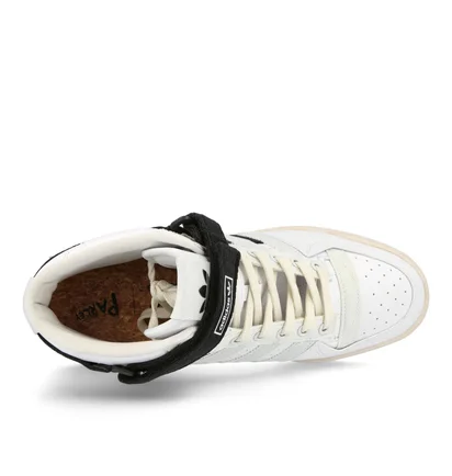 Кросівки чоловічі Adidas Forum Mid Parley White/Black GV7616