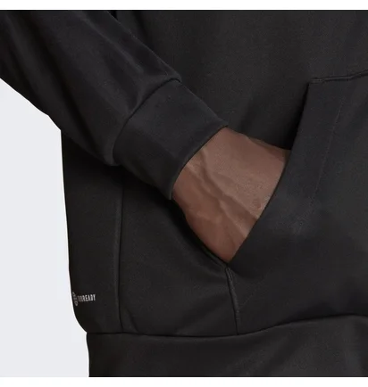 Кофта мужская Adidas Train Essentials Seasonal Training Full-Zip Jacket Black Ib8137