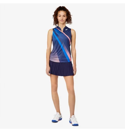 Майка женская Asics Match Graphic Tank Blue 2042A190-400