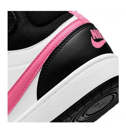 Кроссовки детские Nike Court Borough Mid 2 White/Black CD7782-005