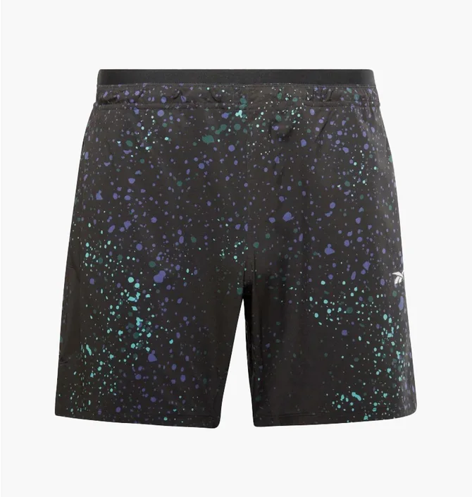 Шорты мужские Reebok Strength Allover Print Shorts Black Hg4070