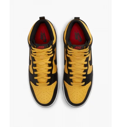 Кросівки чоловічі Nike Dunk High Retro Yellow/Black Dd1399-700