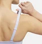 Топ женский Nike Indy Plunge Cutout Medium-Support Padded Sports Bra White DV9837-536