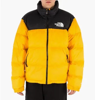 Пуховик мужской The North Face 1996 Retro Nuptse Jacket Yellow/Black NF0A3C8DZU3
