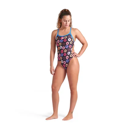 Купальник женский Arena Donuts Swimsuit Multi 009461-590