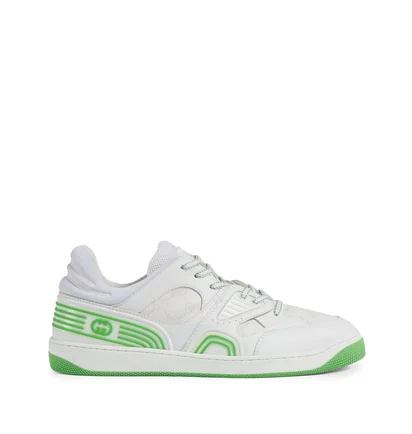 Кроссовки мужские Gucci Basket Low White Demetra White 698785-2SHG0-9089