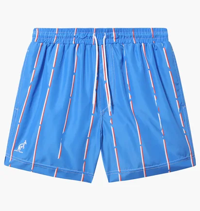 Шорты мужские AUSTRALIAN Stripe Beach Boxer Light Blue LSUCU0010-003