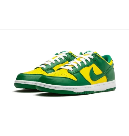 Кроссовки мужские Nike Dunk Low Retro Green/Yellow CU1727-700