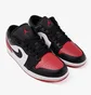 Кроссовки мужские Air Jordan 1 Low Black/Red 553558-161