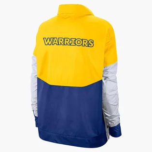 Куртка жіноча Nike Performance Nba Golden State Warriors Blue/Yellow AV0641-728