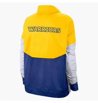 Куртка жіноча Nike Performance Nba Golden State Warriors Blue/Yellow AV0641-728