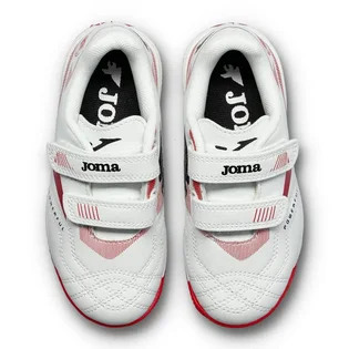 Футзалки детские Joma Powerfull Pojs White/Red POJS-2502