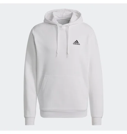 Худи мужское Adidas Essentials Fleece Hoodie White H12211