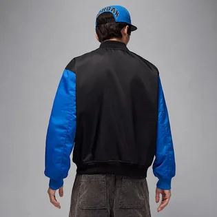 Куртка мужская Air Jordan Brooklyn Collegiate Varsity Jacket Black/Blue HV0099-010