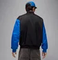 Куртка мужская Air Jordan Brooklyn Collegiate Varsity Jacket Black/Blue HV0099-010