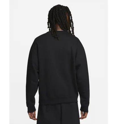 Свитшот мужской Nike Solo Swoosh Black Dx1361-010