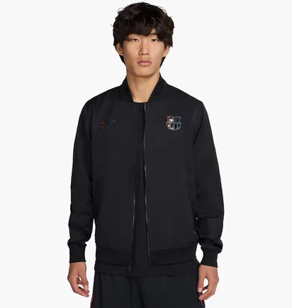 Олімпійка чоловіча Nike Fcb Mnsw Spewvnul Bombr Black FV3672-010
