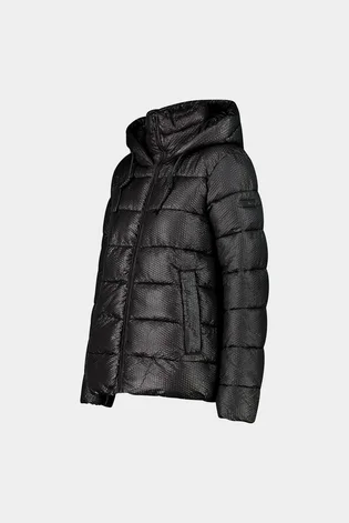 Пуховик жіночий CMP Jacket Fix Hood Black 33K3566-U901